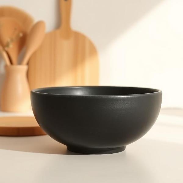 Tonschale Schwarz (Clay Bowl Black)
