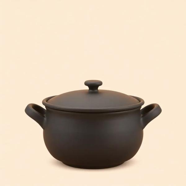 Clay Cooking Pot (Flat base)