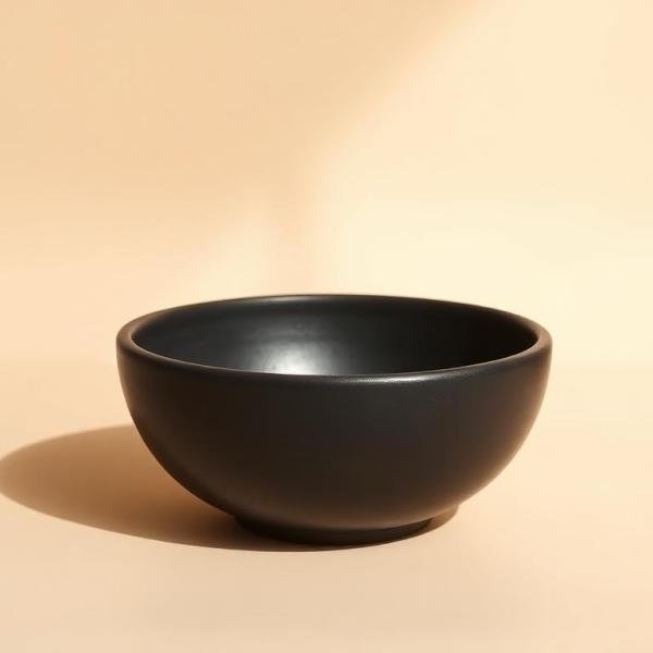 Tonschale Schwarz (Clay Bowl Black)